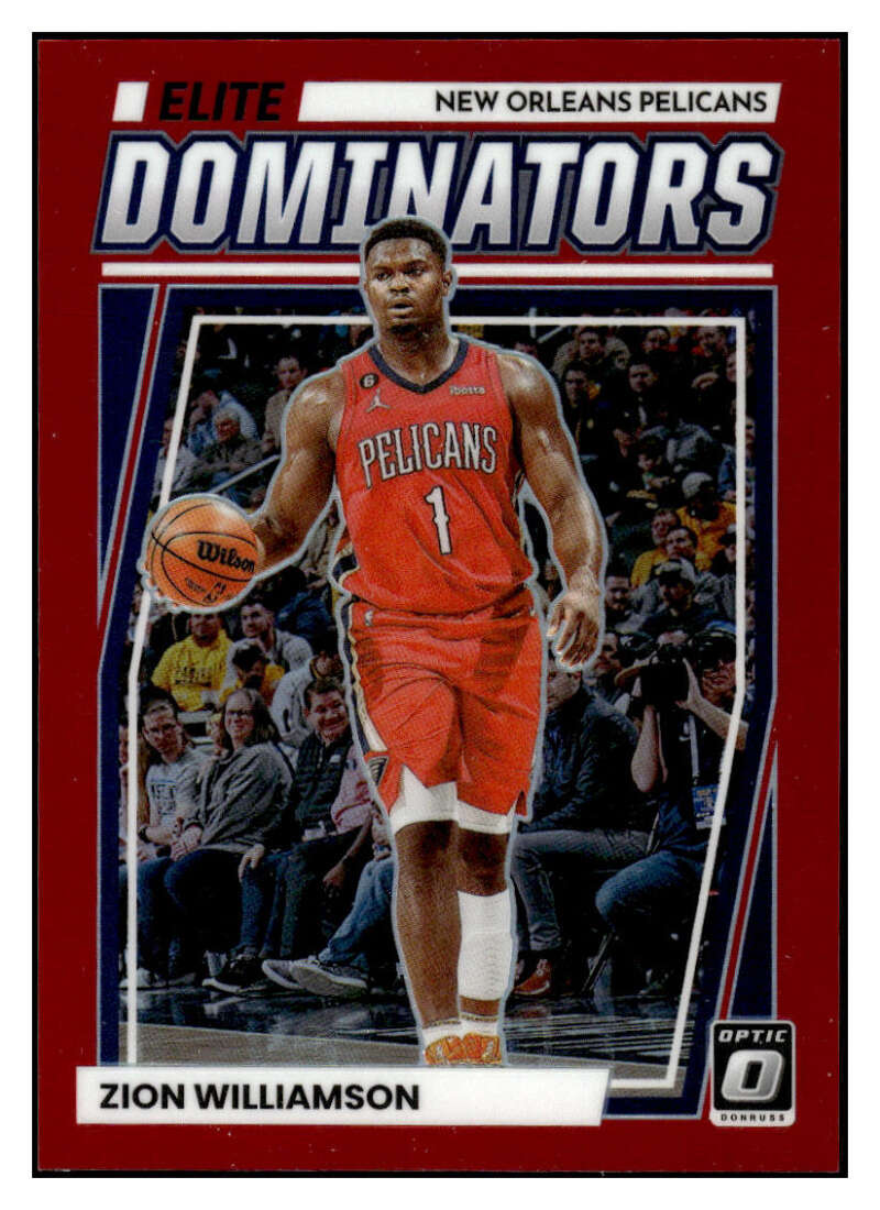 2022-23 Donruss Optic Elite Dominators Red