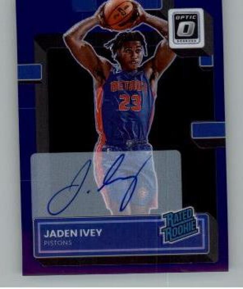 2022-23 Donruss Optic Rated Rookie Signatures Purple