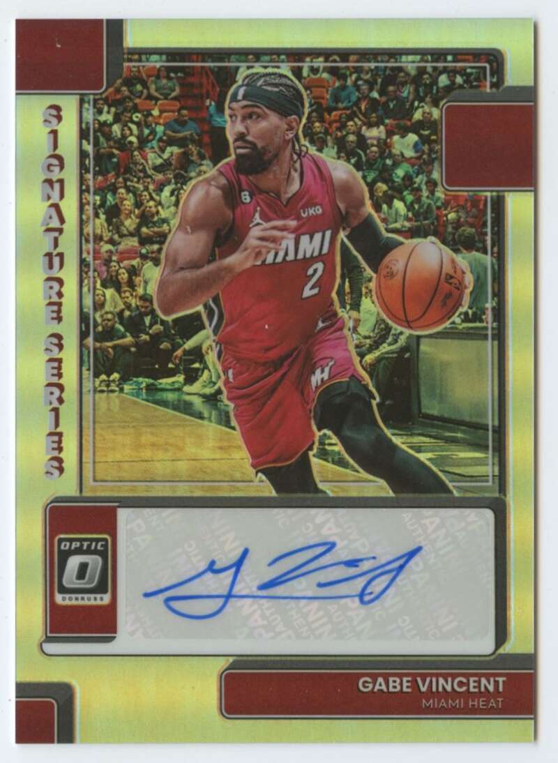 2022-23 Donruss Optic Signature Series Holo