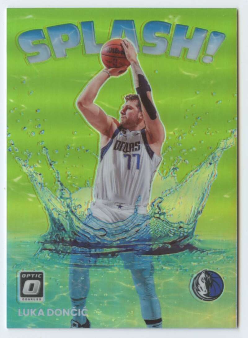 2022-23 Donruss Optic Splash! Lime Green