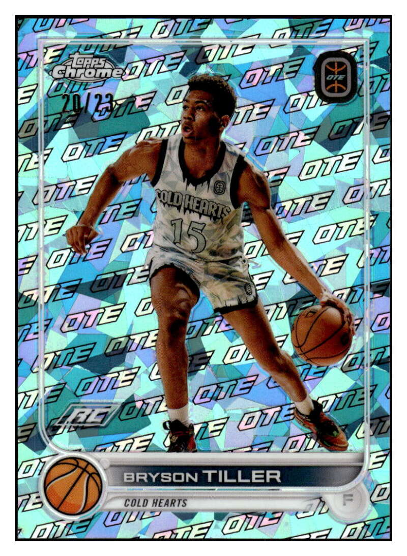 2022-23 Topps Chrome Overtime Elite Sapphire Edition OTE Logo