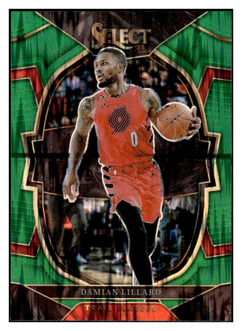 2022-23 Panini Select Green Ice Prizms