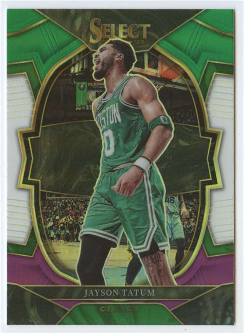 2022-23 Panini Select Green White Purple Prizms