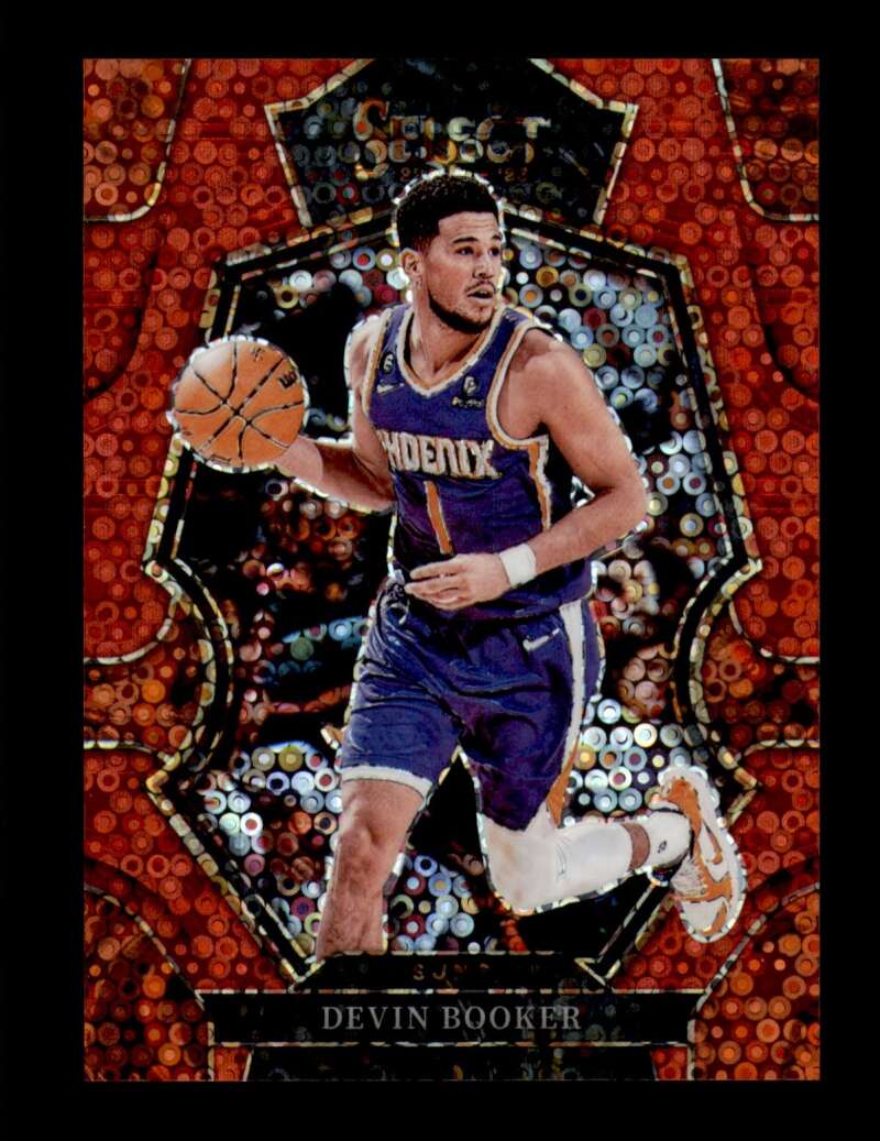 2022-23 Panini Select Red Disco Prizms