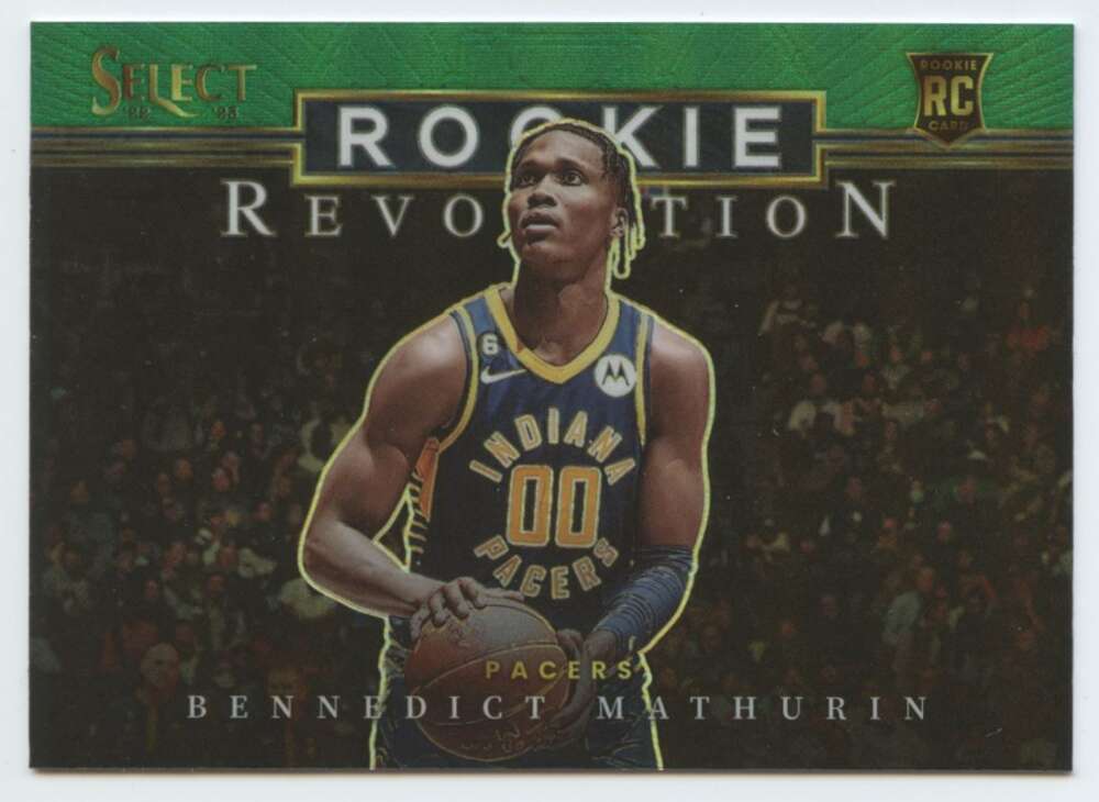 2022-23 Panini Select Rookie Revolution Green Prizms