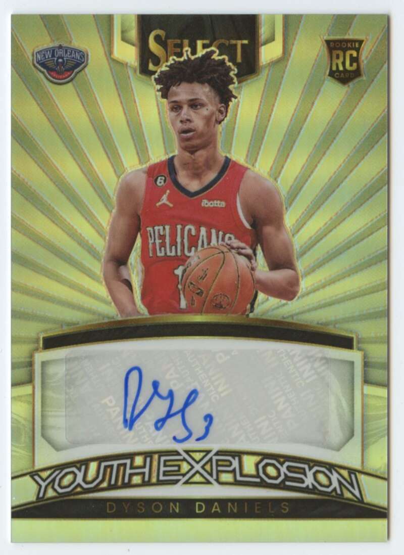 2022-23 Panini Select Youth Explosion Signatures