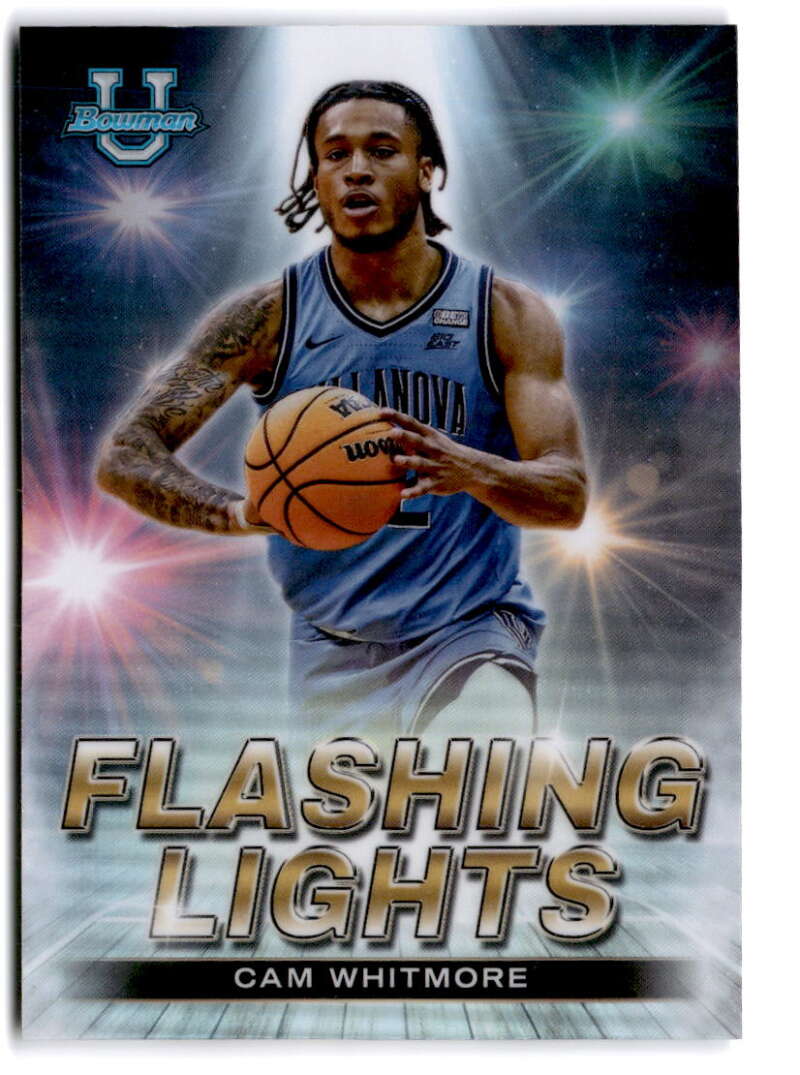 2022-23 Bowman University Best Flashing Lights Refractor