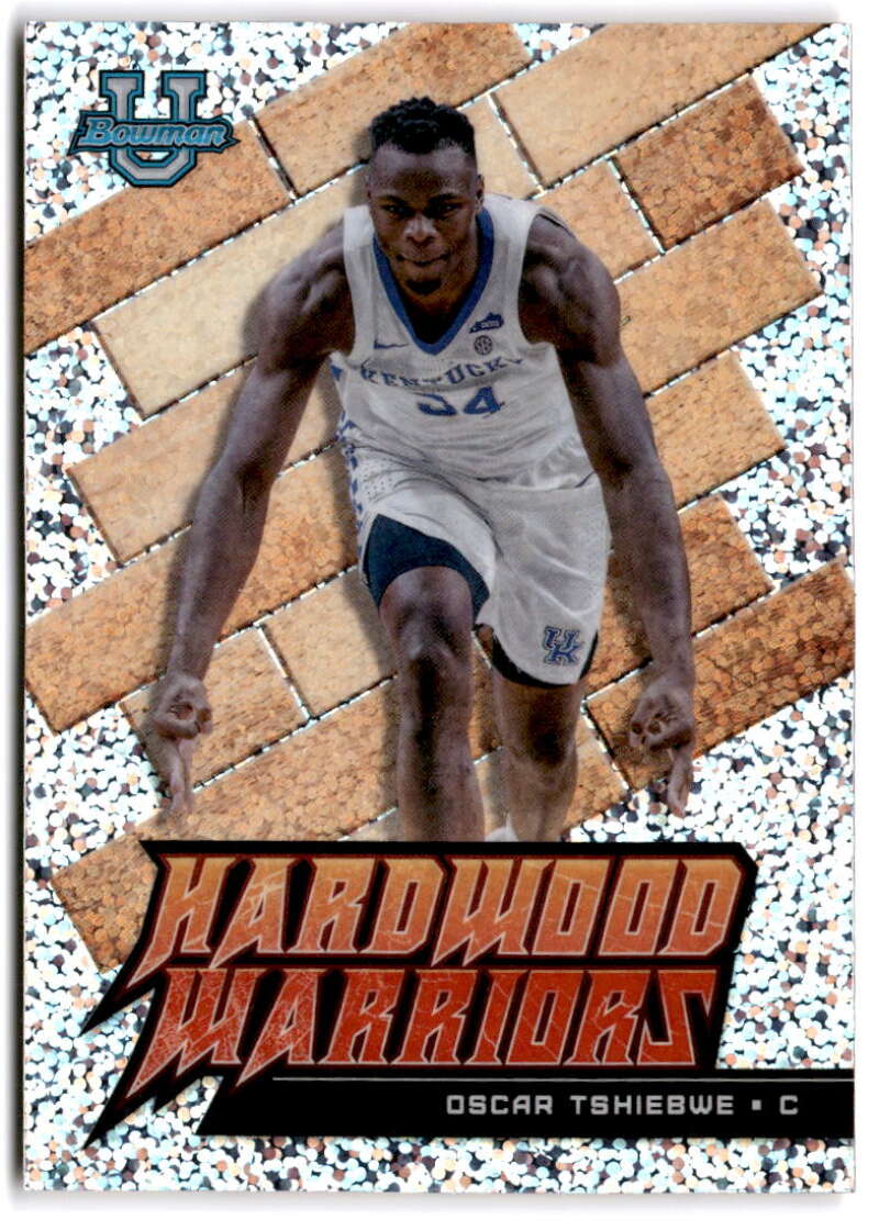 2022-23 Bowman University Best Hardwood Warriors Refractor Speckle