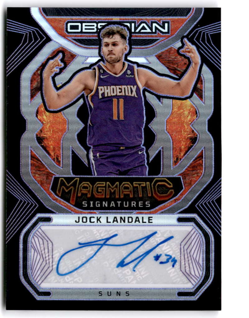 2022-23 Panini Obsidian Magmatic Signatures Electric Etch Purple