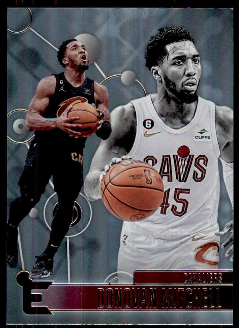 2022-23 Panini Chronicles #235 Donovan Mitchell Essentials NM-MT Cavaliers