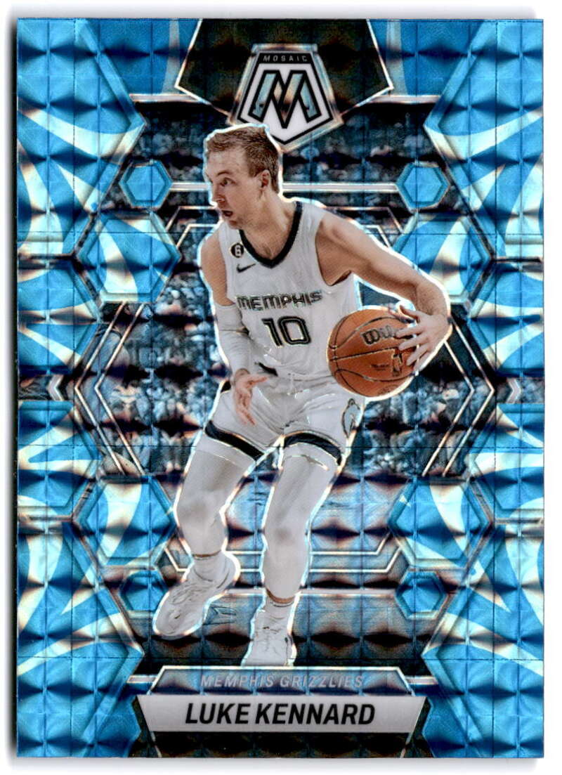 2022-23 Panini Mosaic Reactive Blue