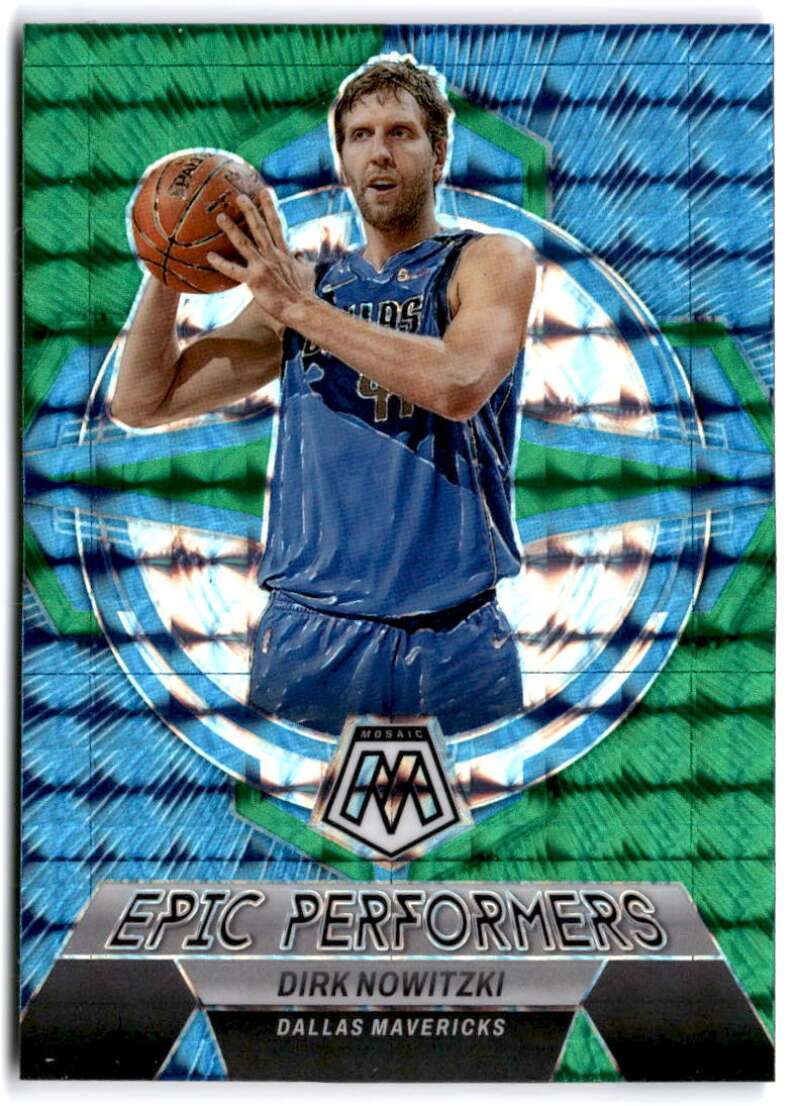 2022-23 Panini Mosaic Epic Performers Mosaic Green