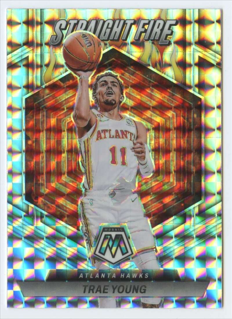 2022-23 Panini Mosaic Straight Fire