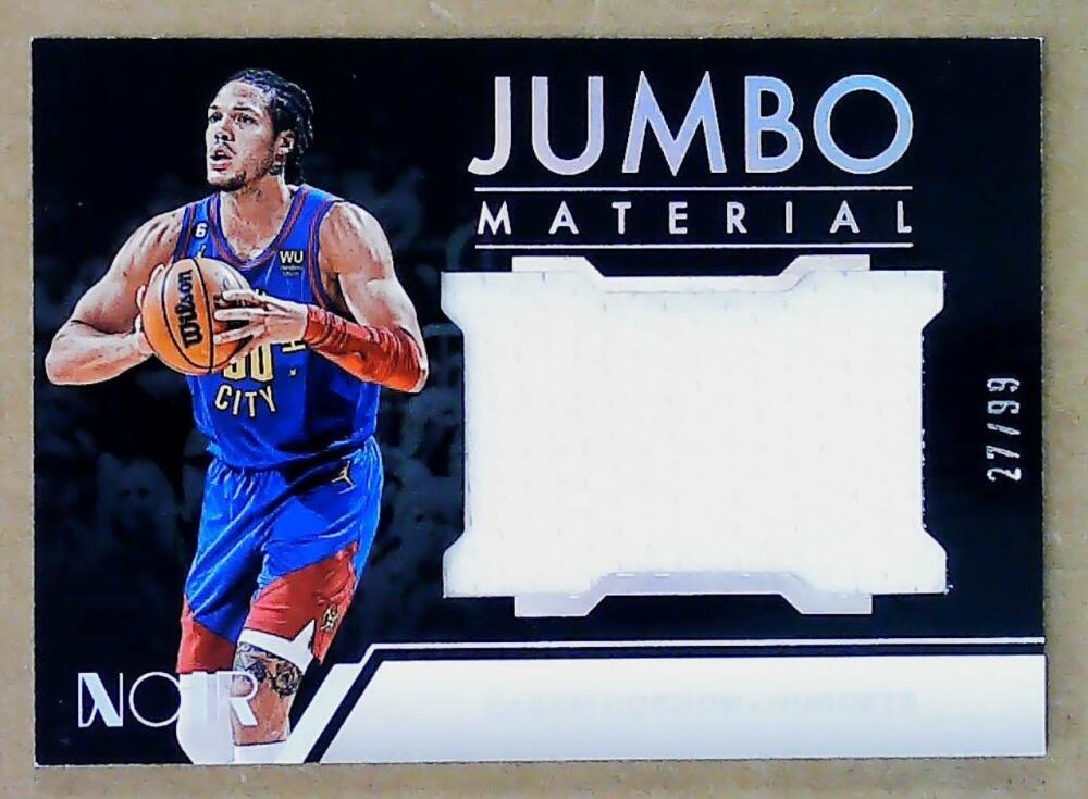 2022-23 Panini Noir Jumbo Material