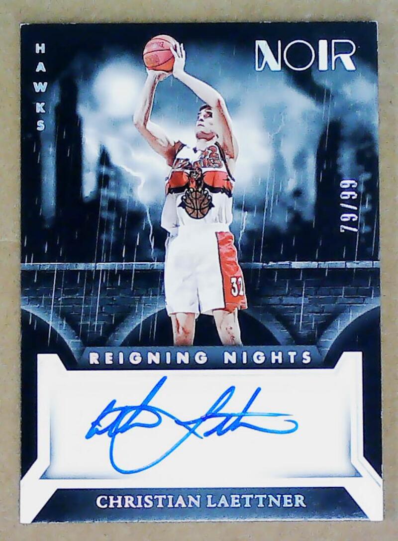 2022-23 Panini Noir Reigning Nights Signatures