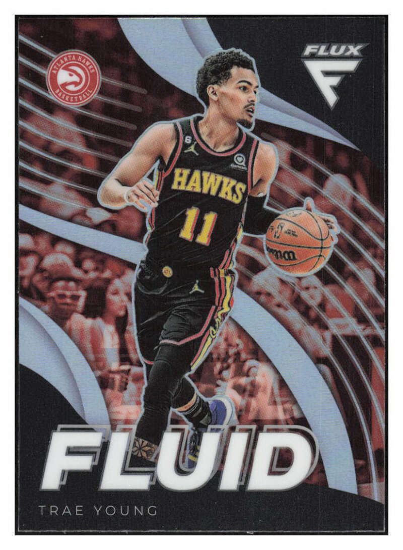 2022-23 Panini Flux Fluid Silver