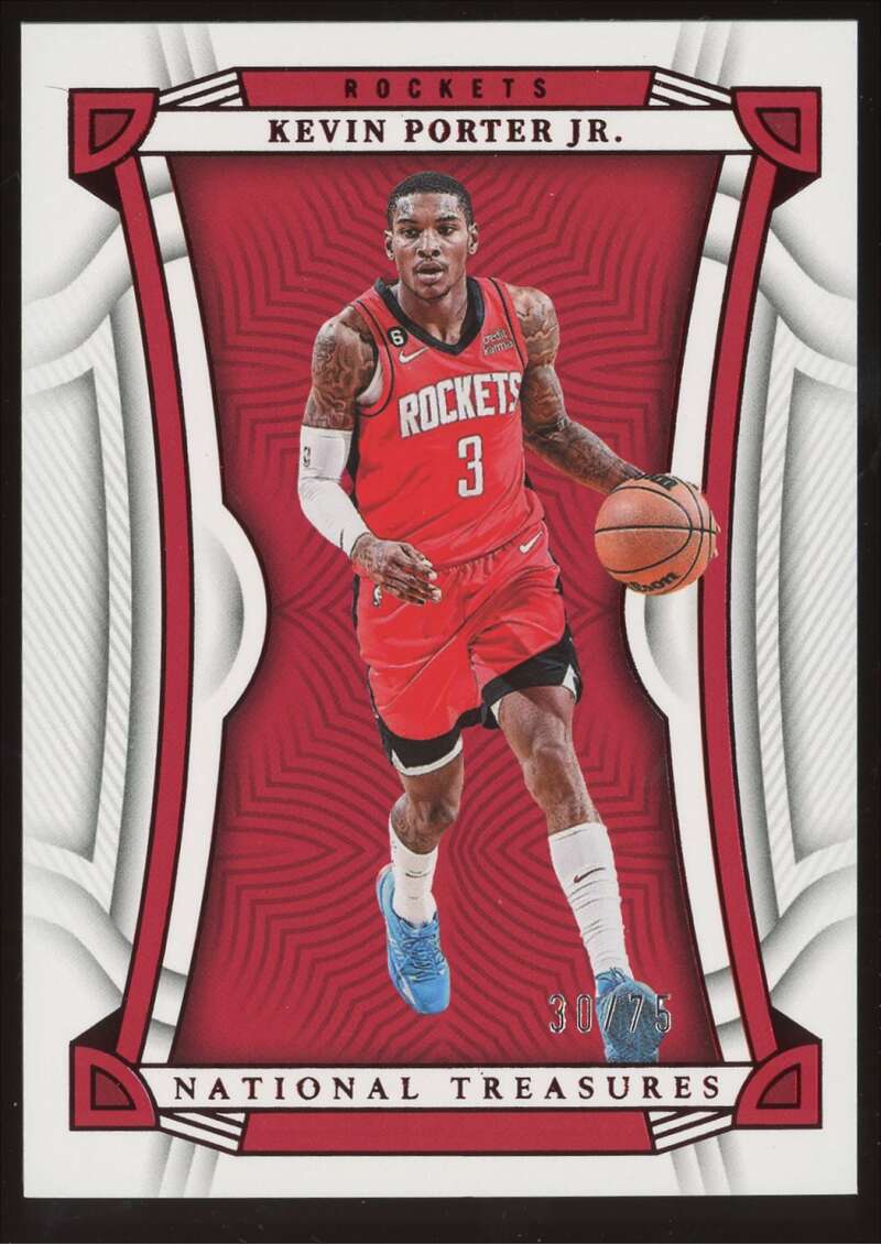 2022-23 Panini National Treasures Red