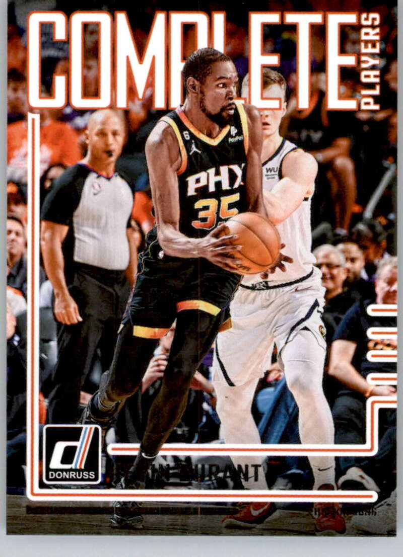 2023-24 Donruss Complete Players #9 Kevin Durant NM-MT Suns