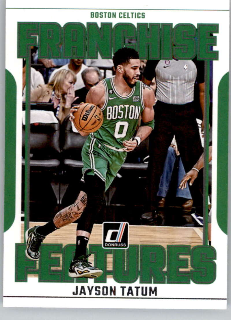 2023-24 Donruss Franchise Features #1 Jayson Tatum NM-MT Celtics