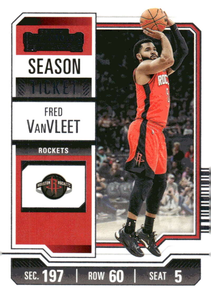 2023-24 Panini Contenders Season Ticket Retail #13 Fred VanVleet NM-MT Rockets