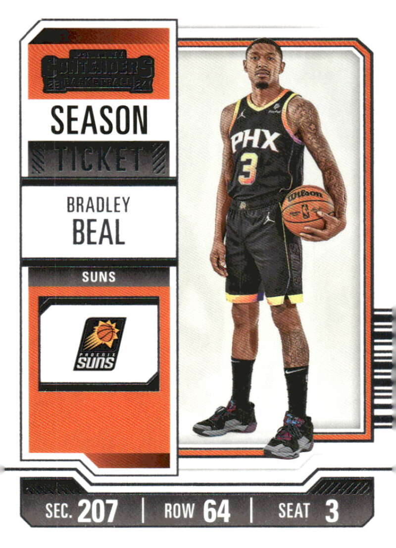 2023-24 Panini Contenders Season Ticket Retail #14 Bradley Beal NM-MT Suns