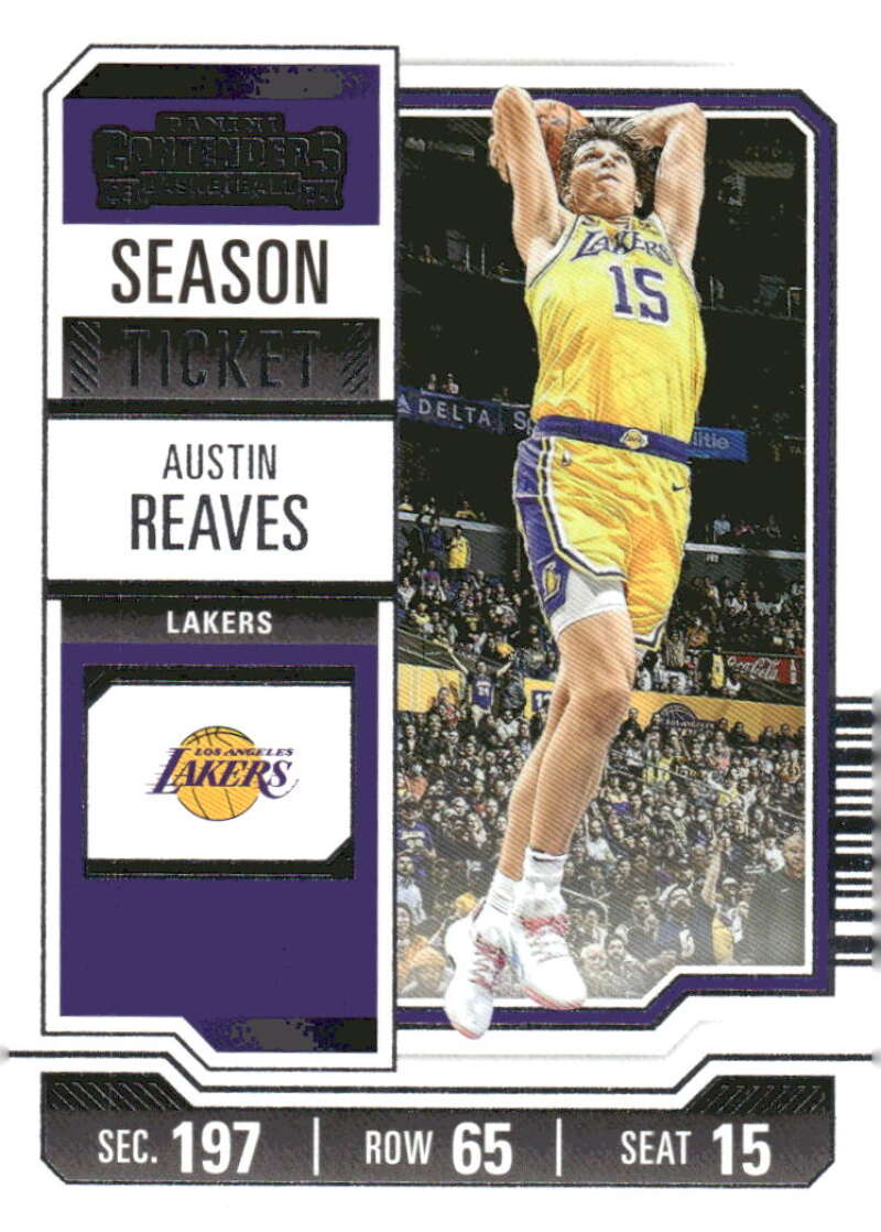 2023-24 Panini Contenders Season Ticket Retail #15 Austin Reaves NM-MT Lakers