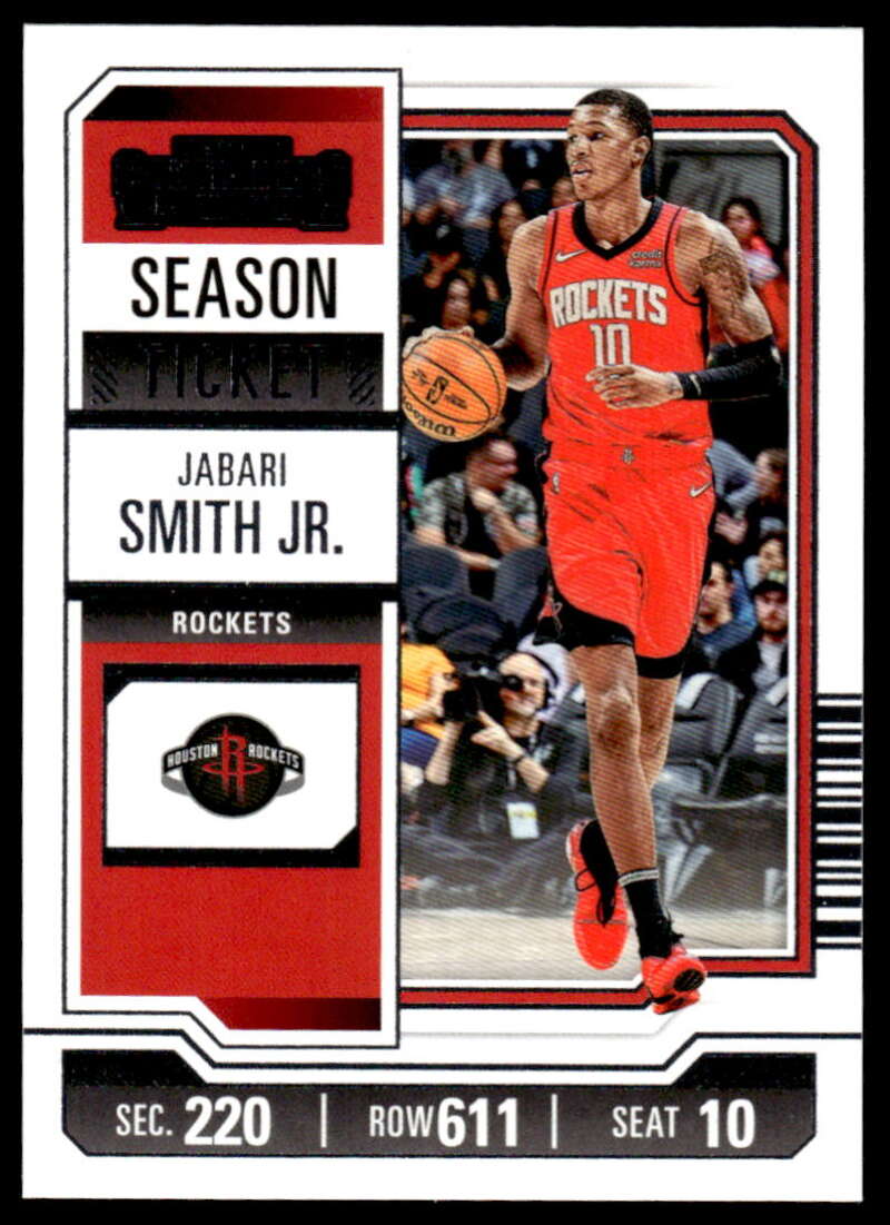 2023-24 Panini Contenders Season Ticket Retail #88 Jabari Smith Jr. NM-MT Rockets