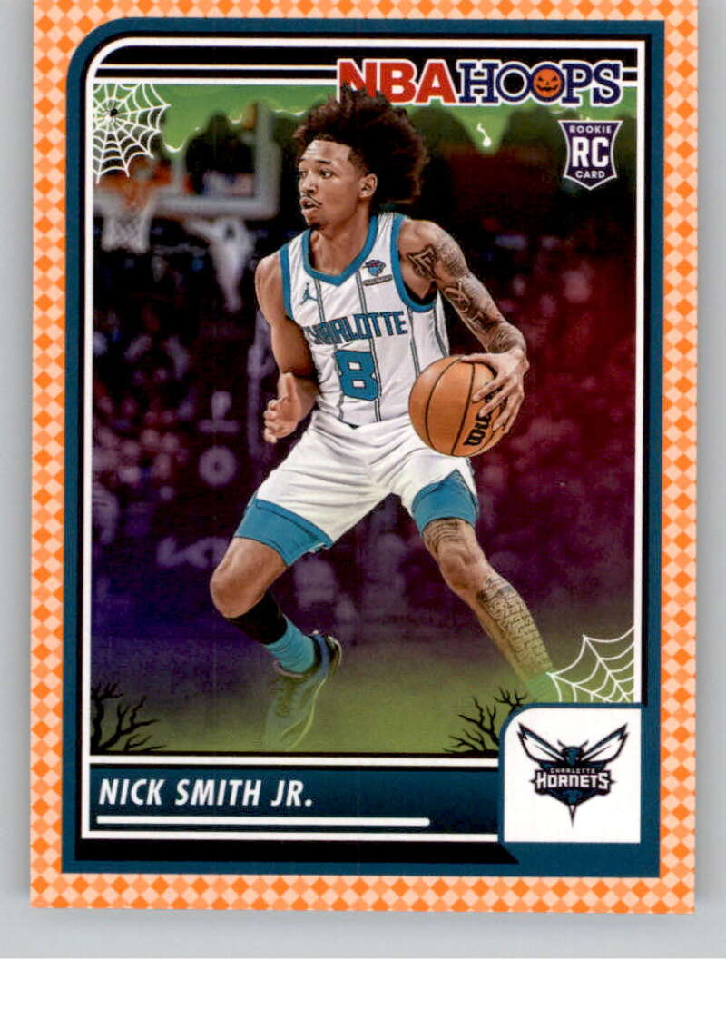 2023-24 Panini Hoops Haunted Orange #31 Nick Smith Jr. NM-MT Hornets