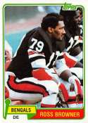 : Football NFL 1981 Topps #146 Vernon Perry RC Oilers