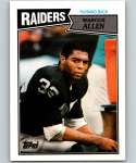 1989 Topps #264 - Marcus Allen / Tim Brown / Mike Haynes / Vann McElroy /  Greg Townsend / Matt Millen Raiders Leaders 8 - NM/MT