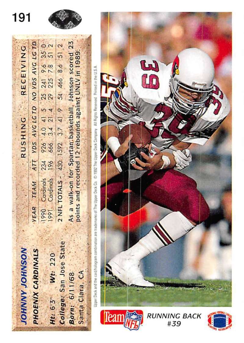 #337 Luis Sharpe - Phoenix Cardinals - 1989 Pro Set Football