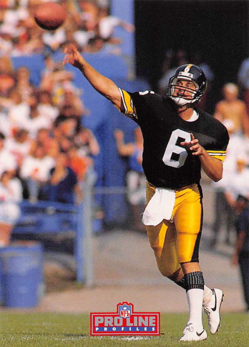 Bubby Brister Gunslinger Pittsburgh Steelers Vintage Original NFL Po –  Sports Poster Warehouse