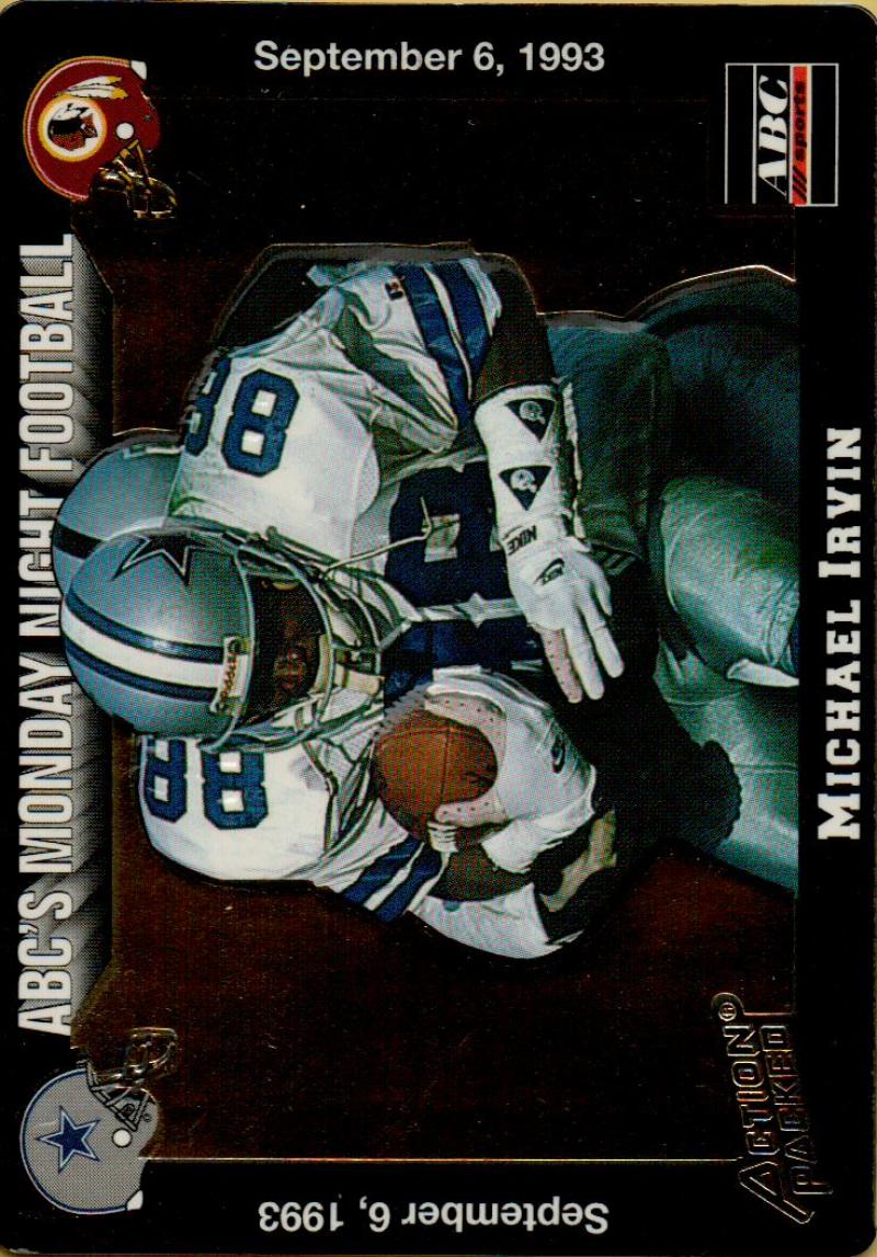 1993 Action Packed Emmitt Smith Monday Night Football card #59