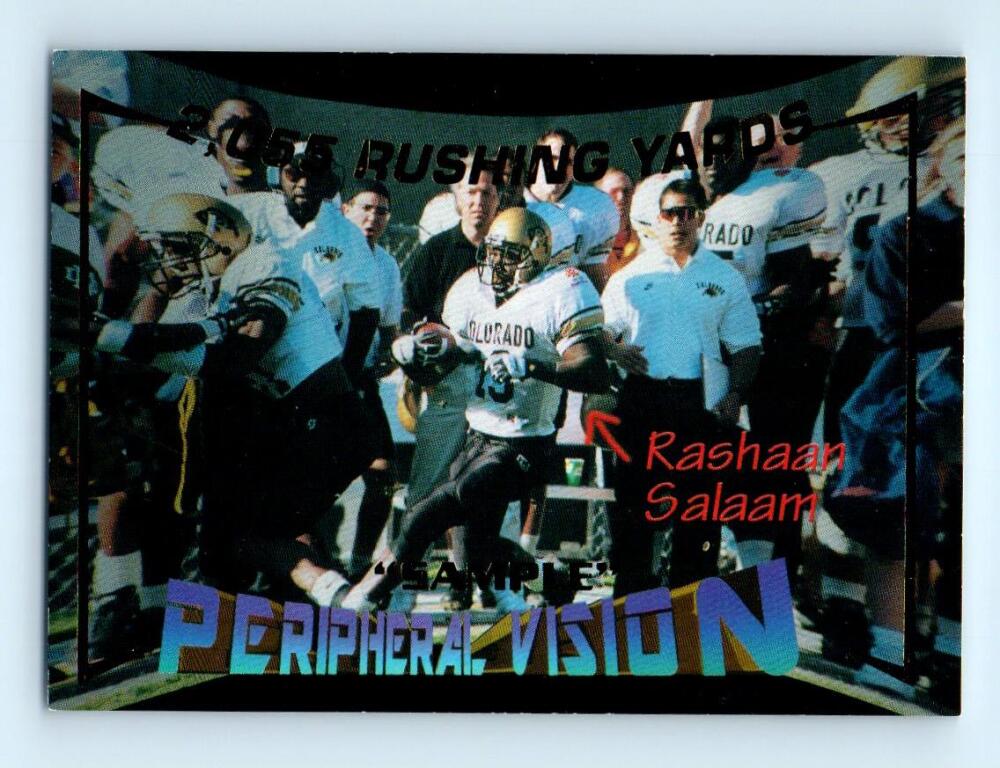 1995 Signature Rookies  Peripheral Vision Samples