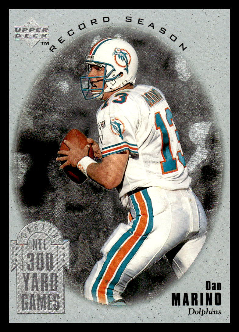 1996 Upper Deck Silver Record Season Dan Marino