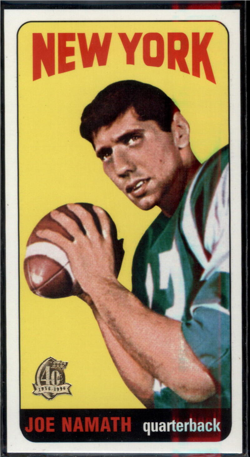 1996 Topps  Namath Reprint