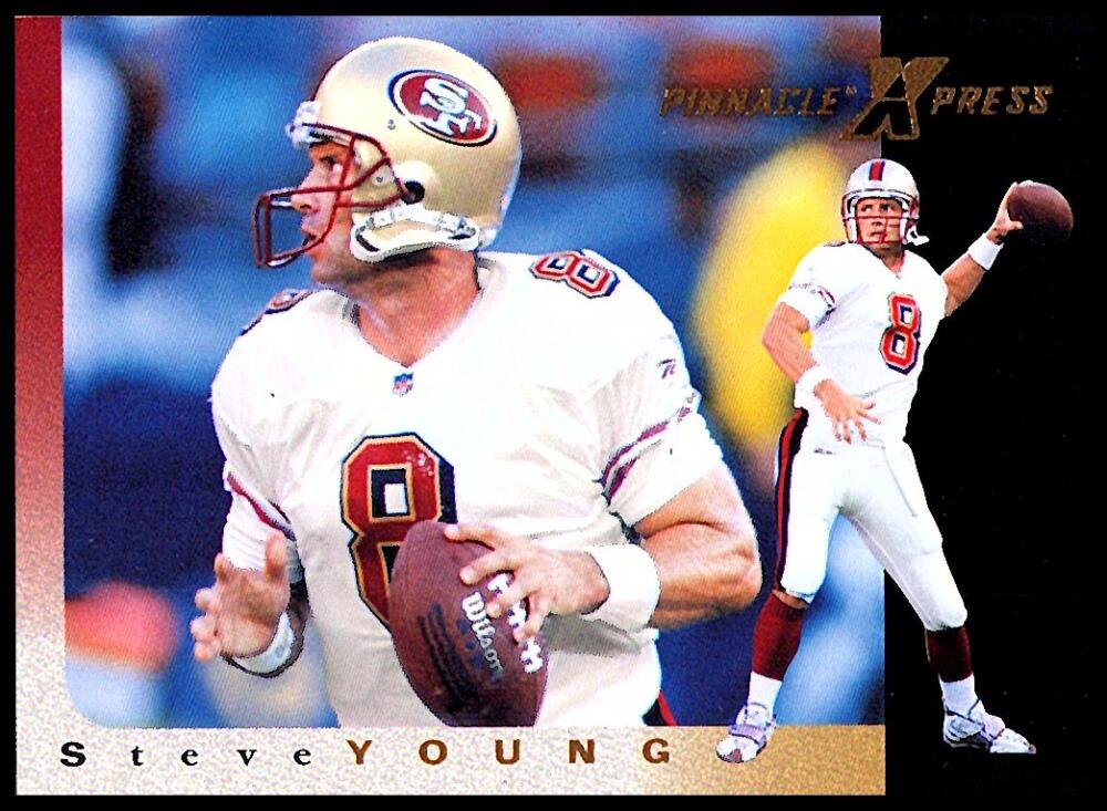 1995 pinnacle kerry Collins Values - MAVIN