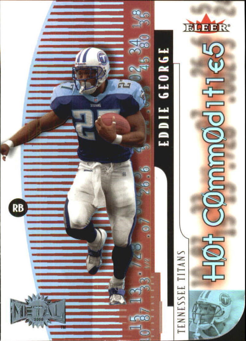 2000 Fleer Metal Hot Commodities