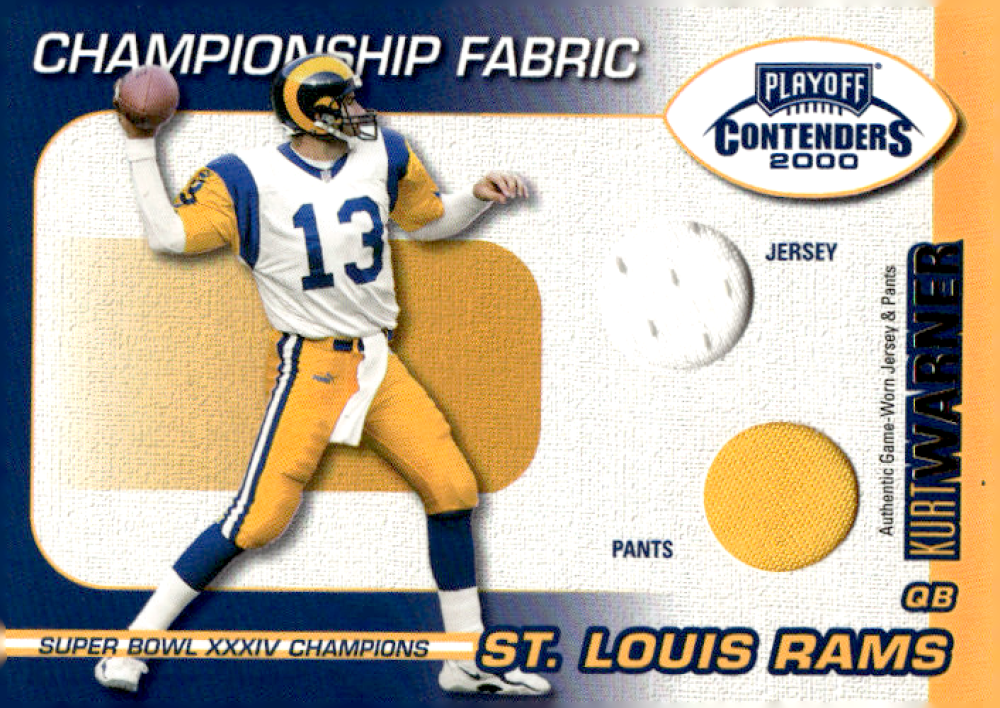 2000 Playoff Contenders Championship Fabric