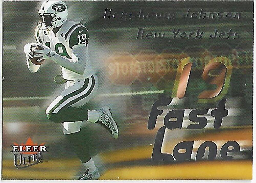 2000 Fleer Ultra Fast Lane