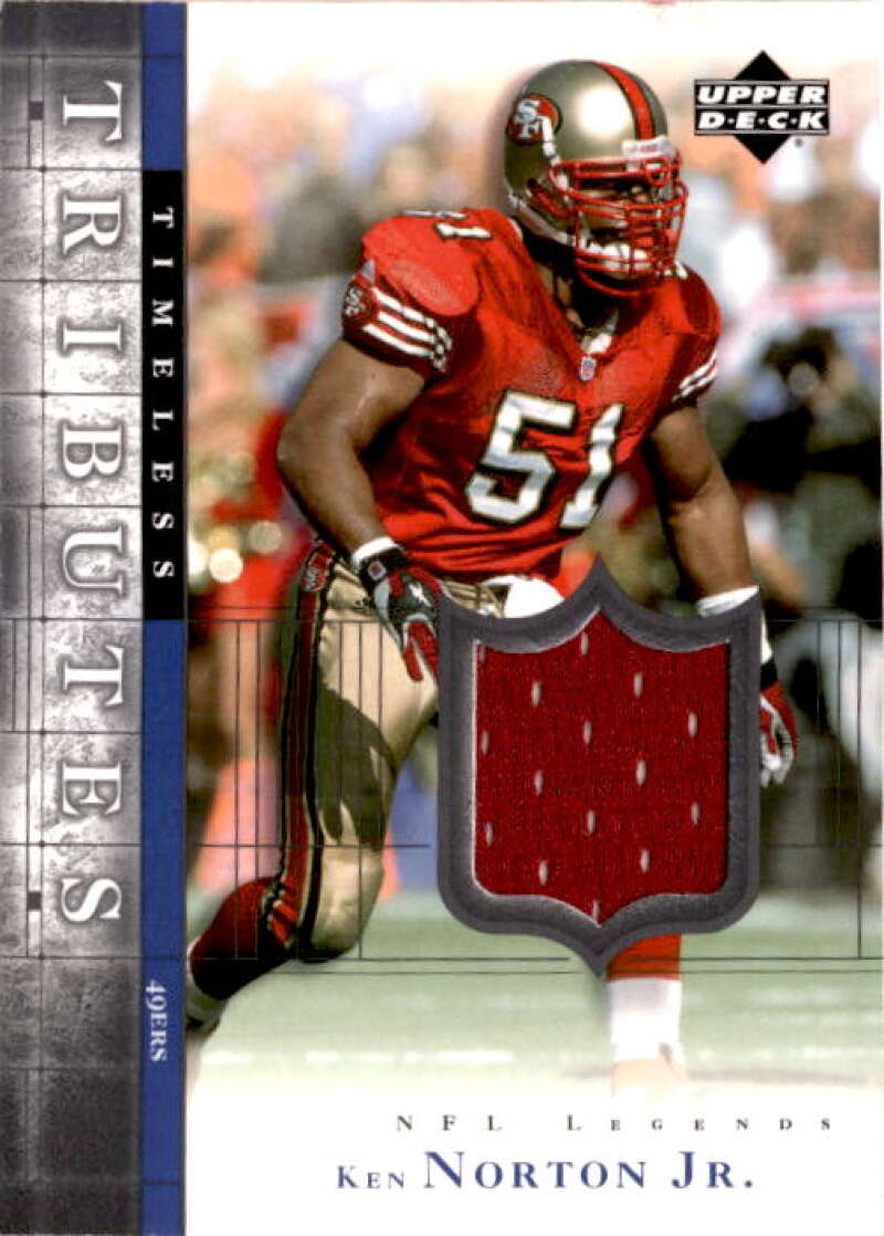 2001 Upper Deck Legends Timeless Tributes Jersey