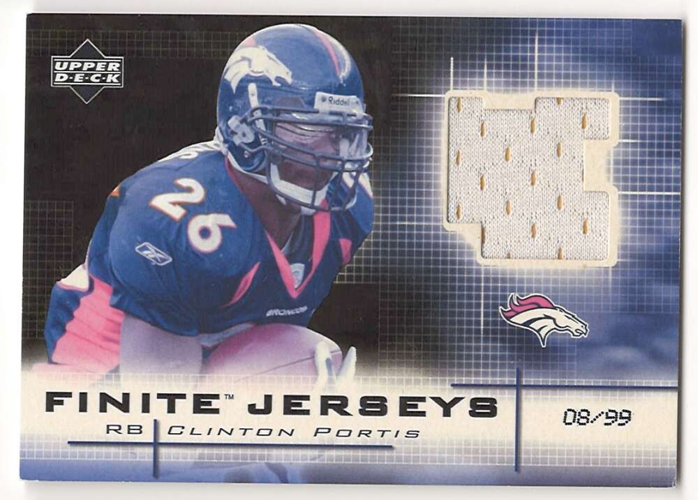 2003 Upper Deck Finite Jerseys Black