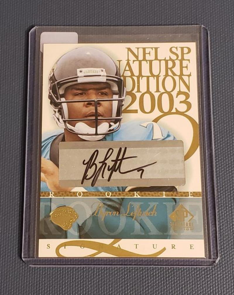 2003 SP Signature Autographs Black Ink