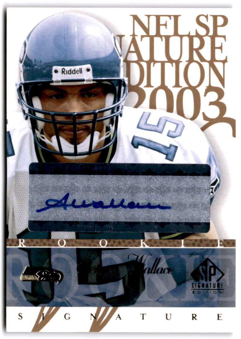 2003 SP Signature Autographs Blue Ink