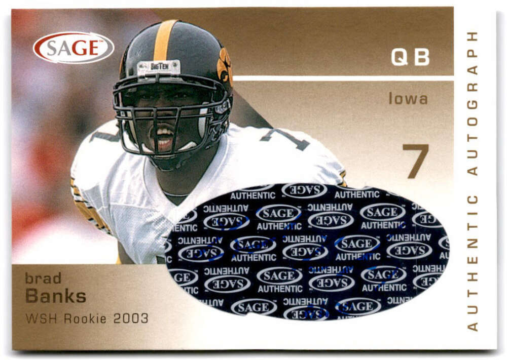 2003 SAGE  Autographs Gold