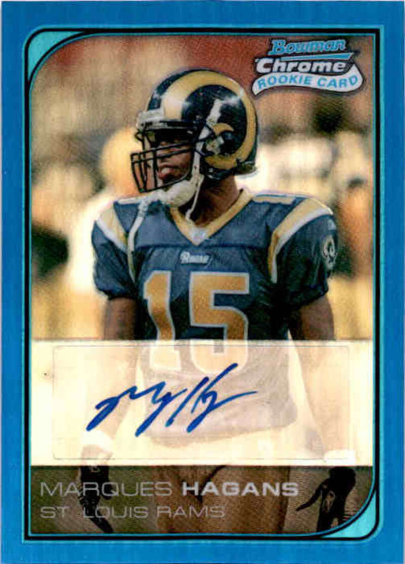 2006 Bowman Chrome Rookie Autographs Refractors Blue