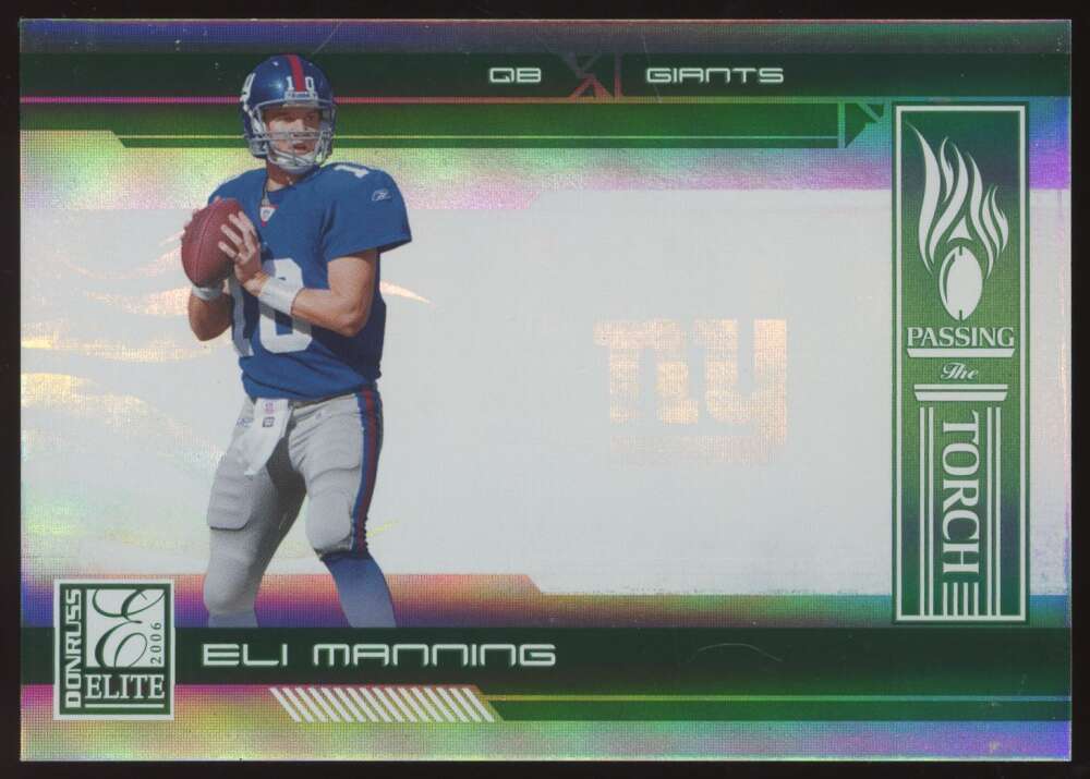 2006 Donruss Elite Passing the Torch Green