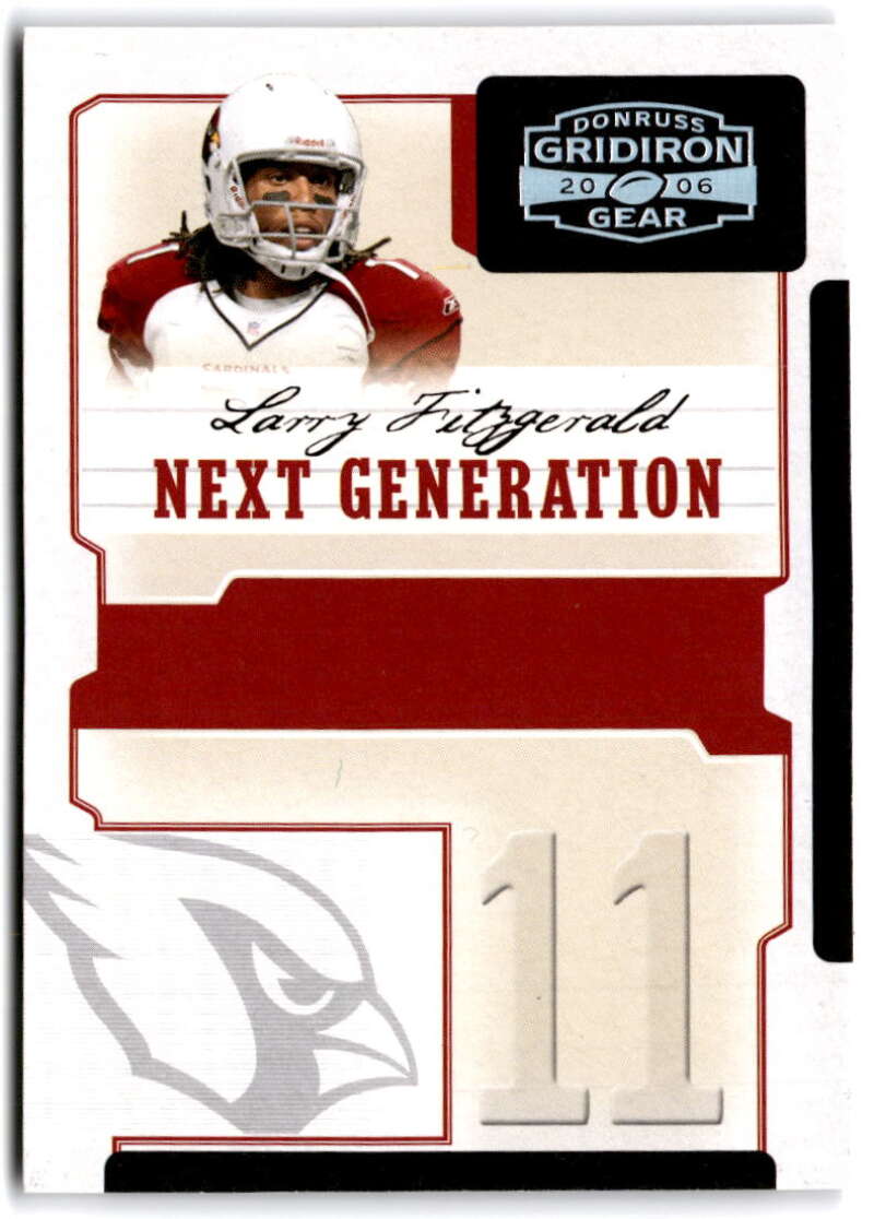 2006 Donruss Gridiron Gear Next Generation Silver