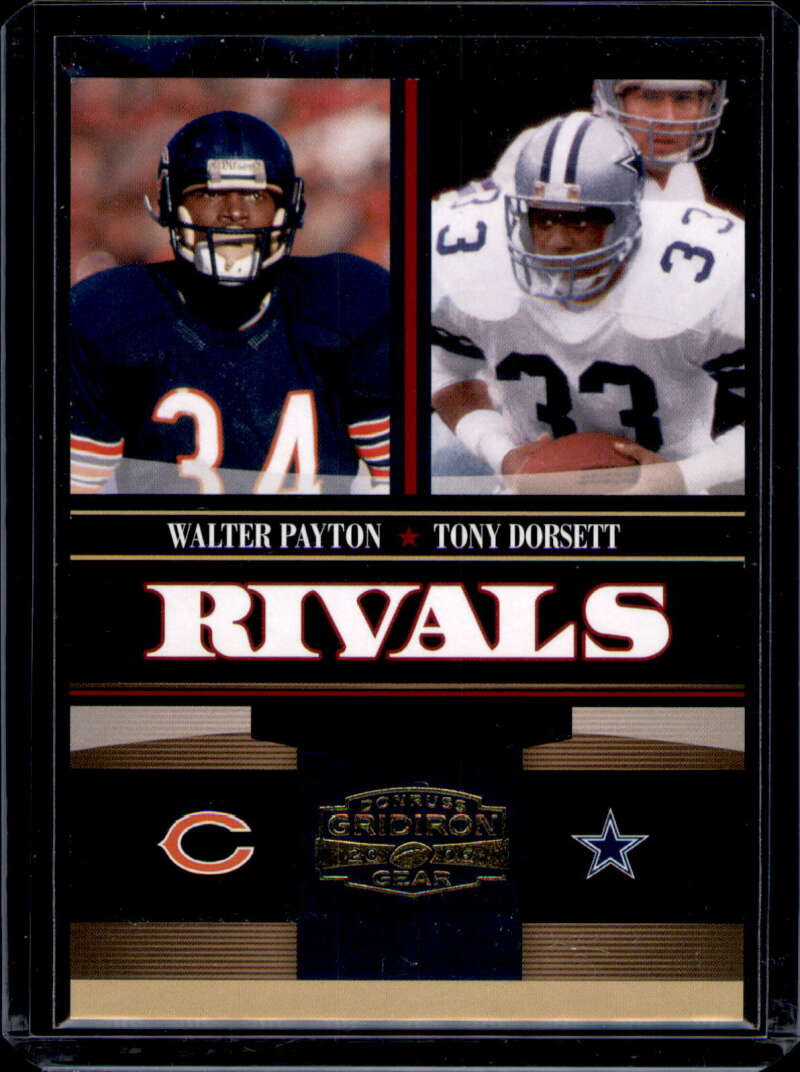 2006 Donruss Gridiron Gear Rivals Gold