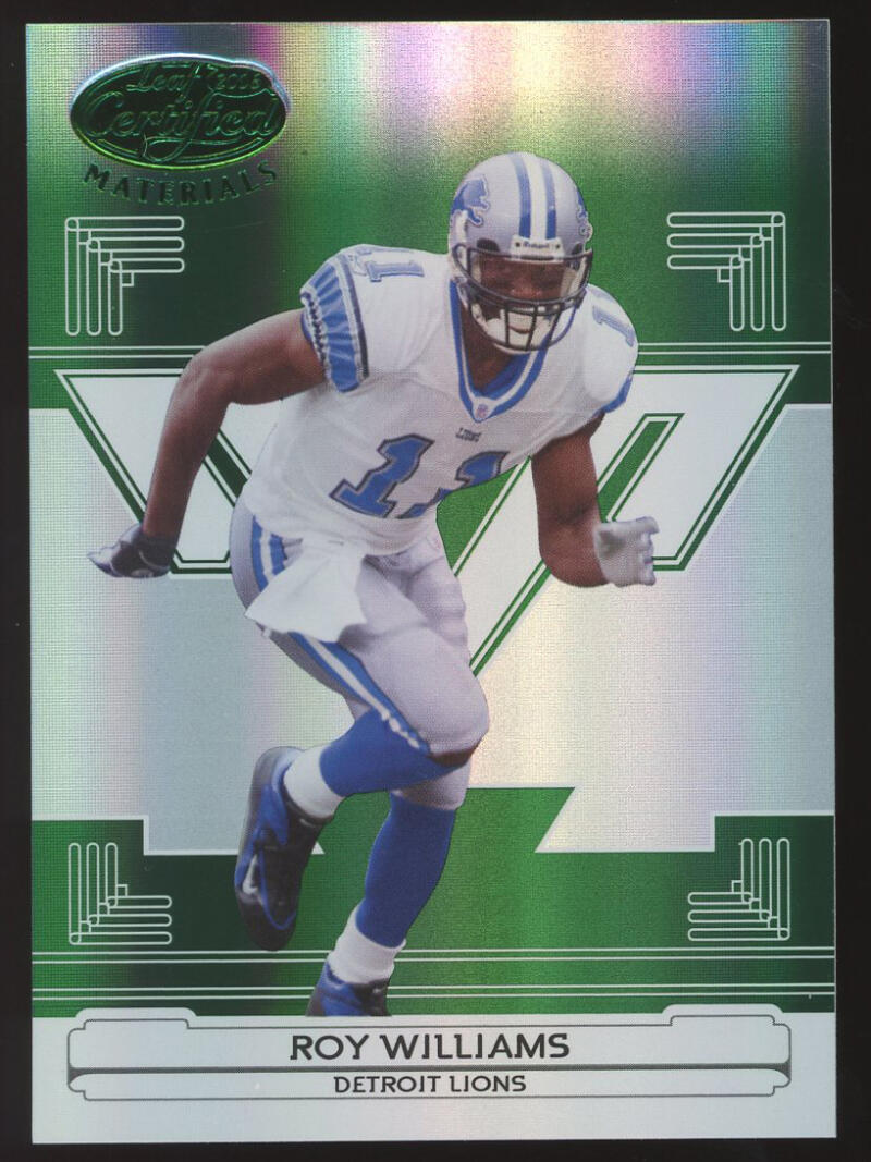 2006 Leaf Certified Materials Mirror Emerald